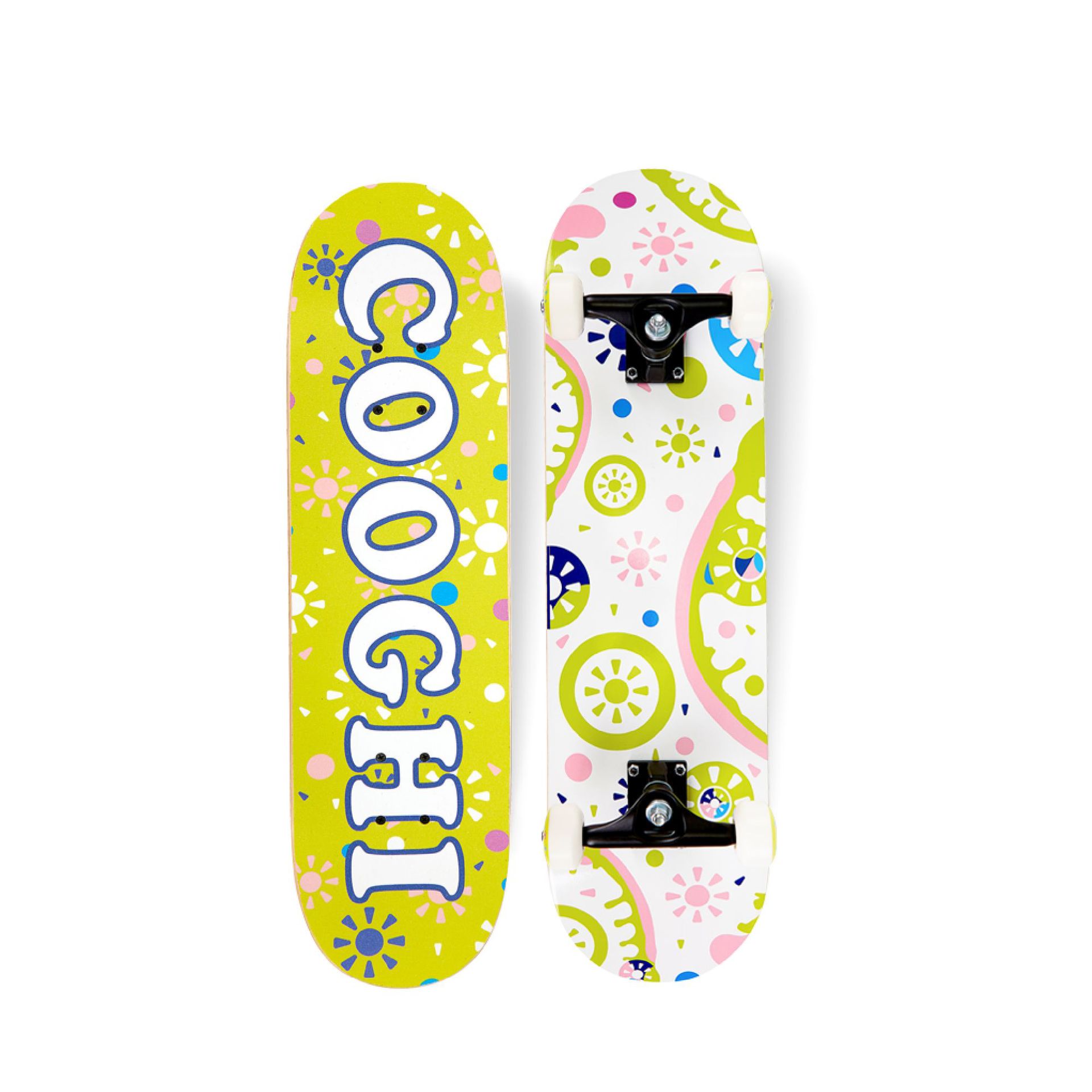 C2 SKATEBOARD LUMINOUS GREEN RECOMMENDATIONS (8-18 YEARS)